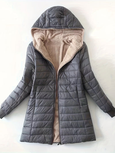 Michèle | Long Elegant Waterproof Coat
