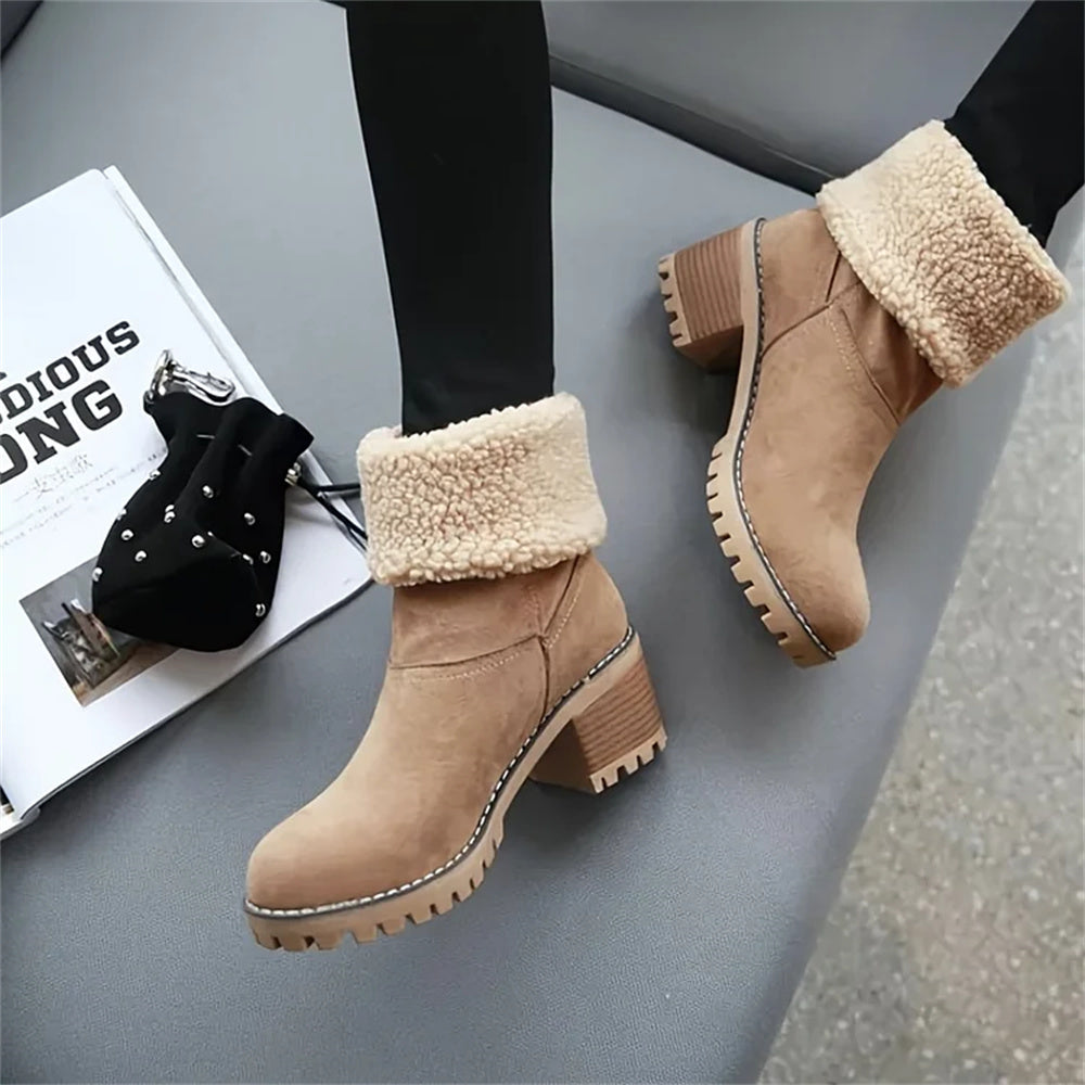Clara | Soft Waterproof Wool Lining Boots