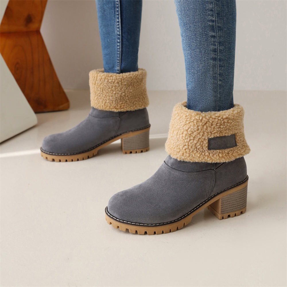 Clara | Soft Waterproof Wool Lining Boots
