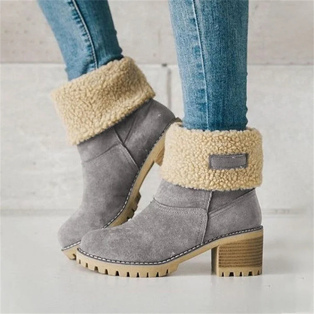 Clara | Soft Waterproof Wool Lining Boots