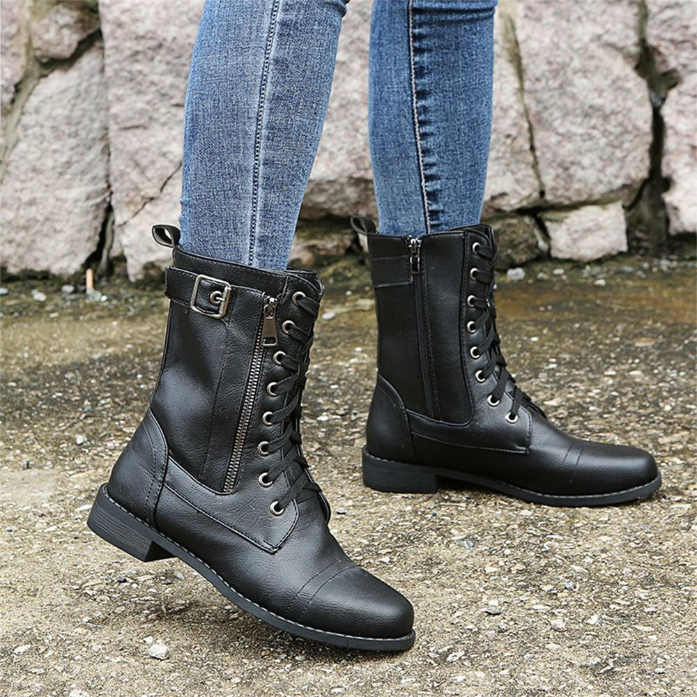 Clara | Toe Side Zipper Orthopedic Boots