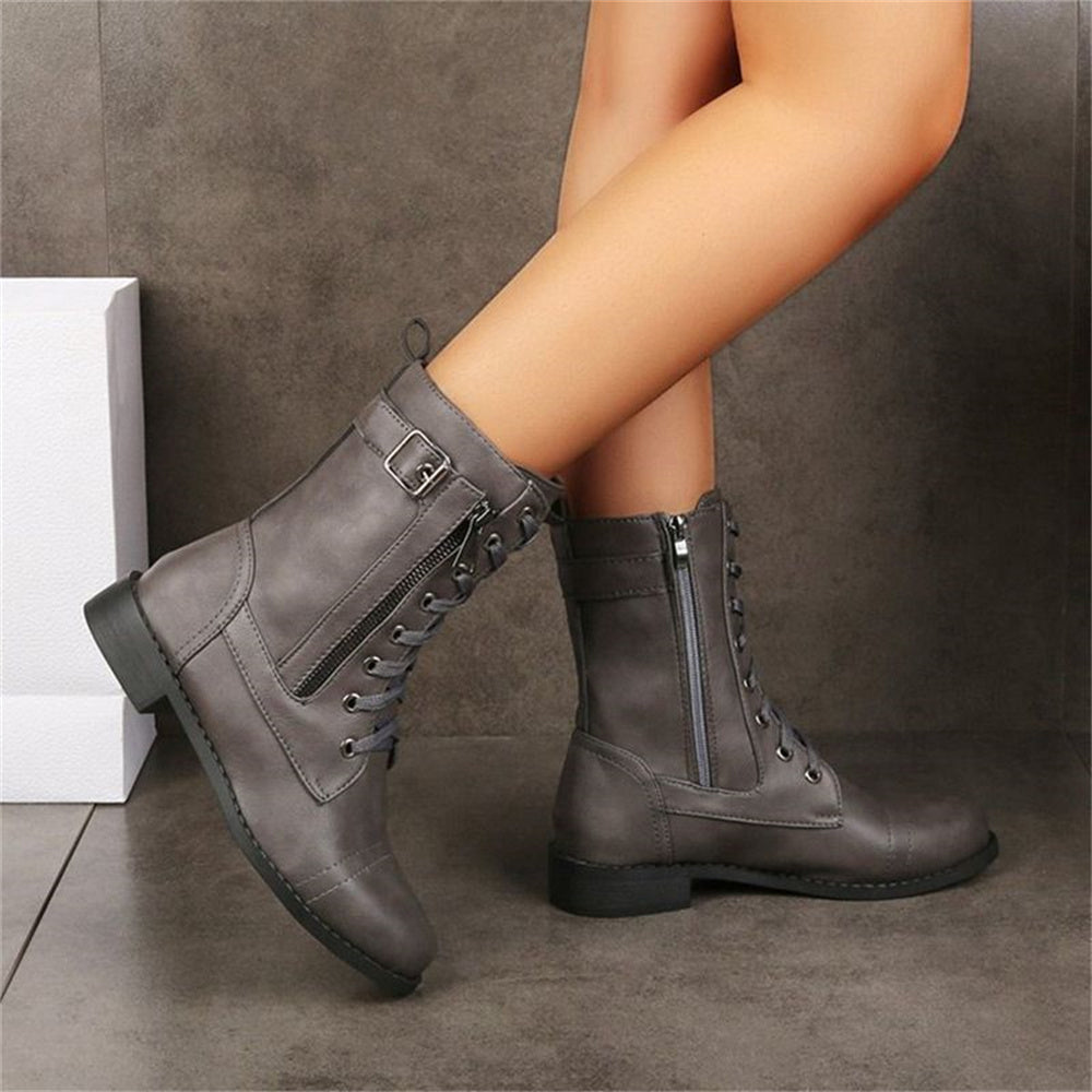 Clara | Toe Side Zipper Orthopedic Boots