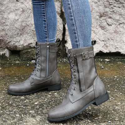 Clara | Toe Side Zipper Orthopedic Boots