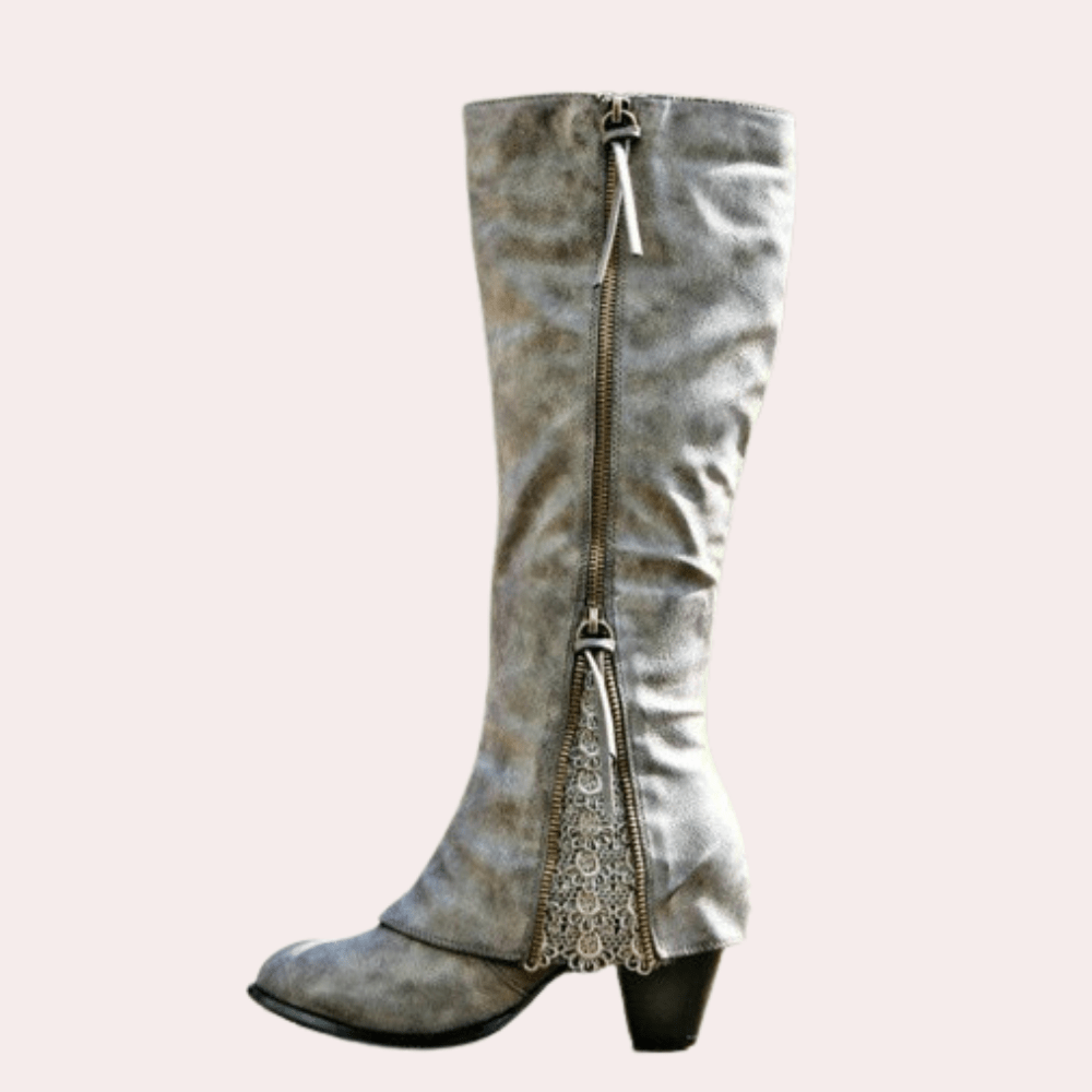Sophia | Lace Rider Boots