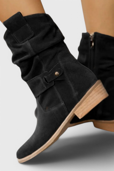 Sofia | Classic Suede Ankle Booties