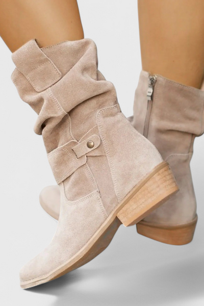 Sofia | Classic Suede Ankle Booties