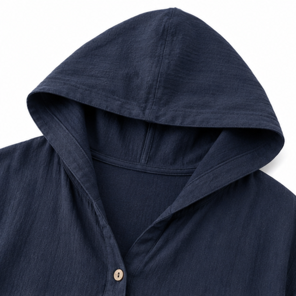 Ursule | Women's Relaxed Hooded Jacket with Drawstring Hem
