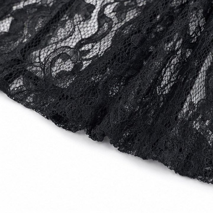 Ivonne | Women's Lace-Pattern Open-Front Blazer