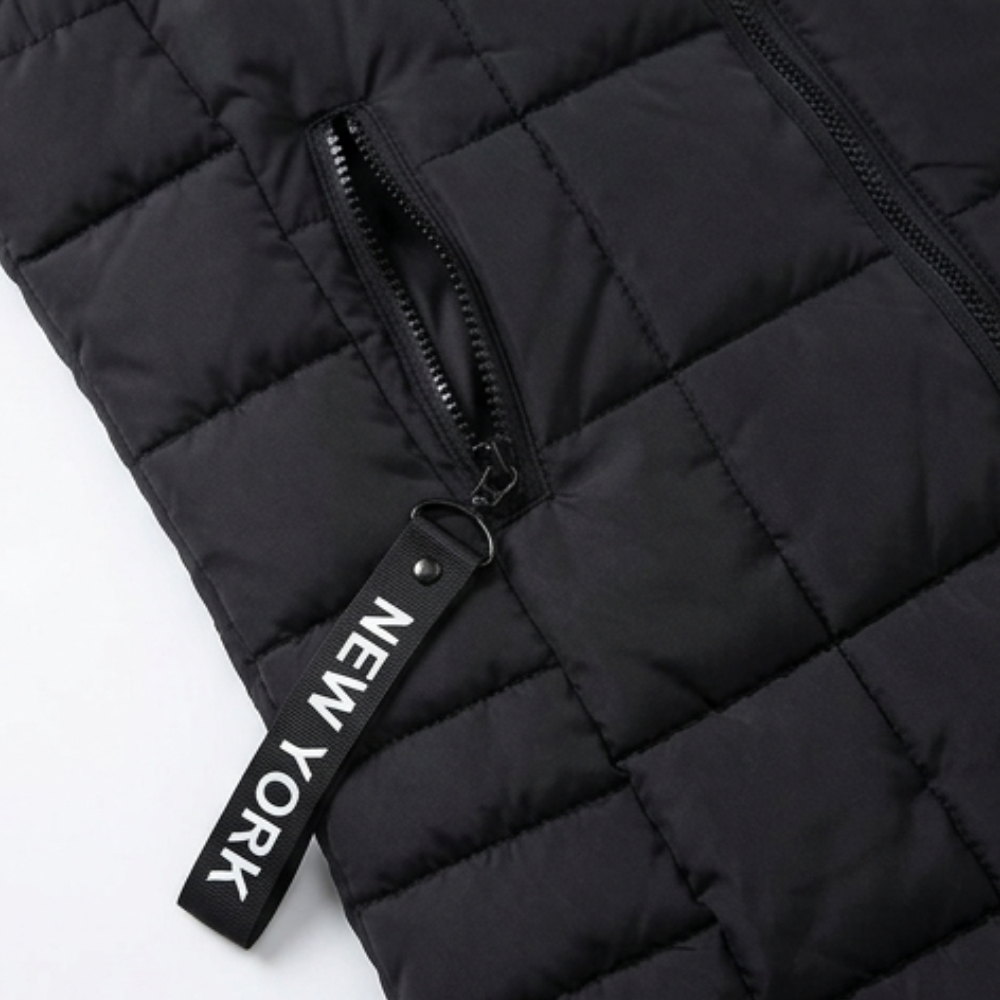 Ginette | Women's Longline Hooded Puffer Gilet