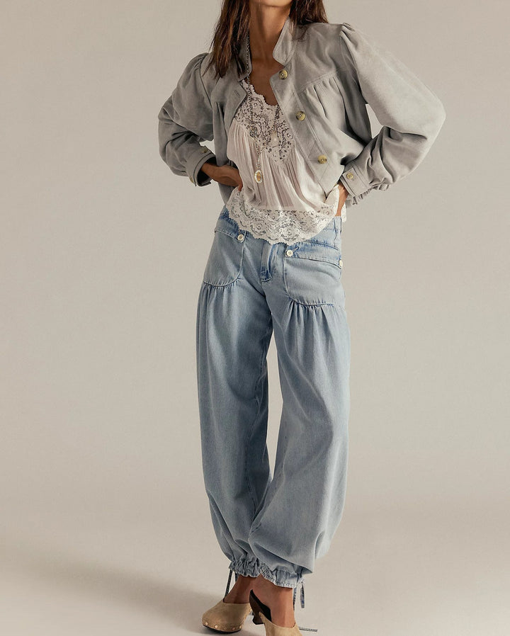 Lani | Bohemian Wide-Leg Pleated Pants