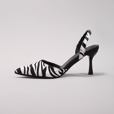 Sophia | Animal Print Slingback Pumps