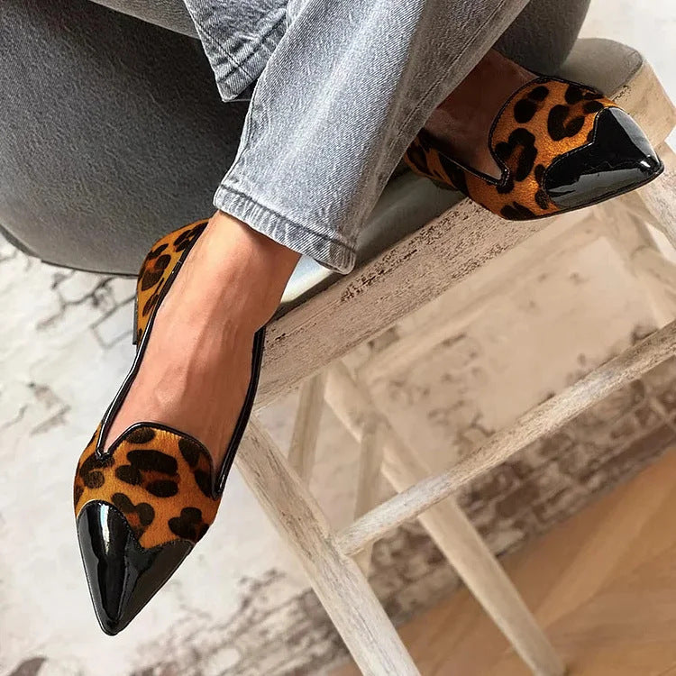 Isabella | Refined Animal Print Ballet Flats