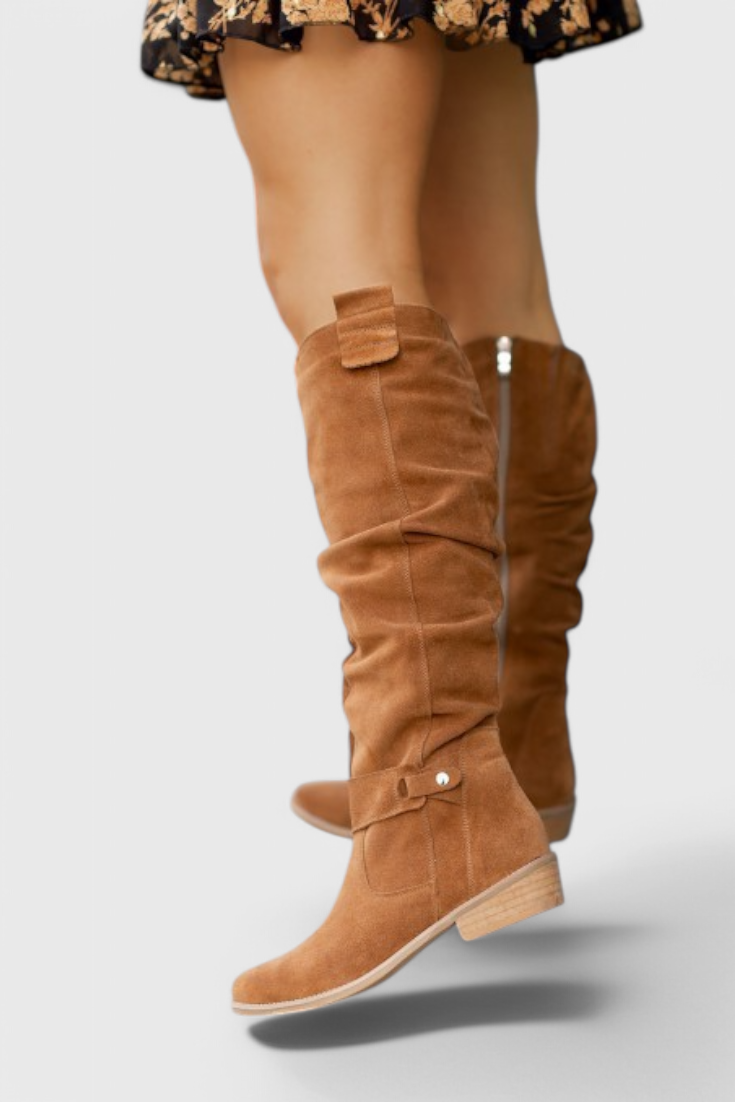 Sophia | Retro-Inspired High Boots