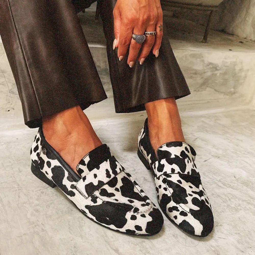 Sofia | Elegant Animal Print Loafers