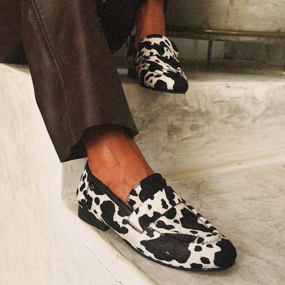 Sofia | Elegant Animal Print Loafers
