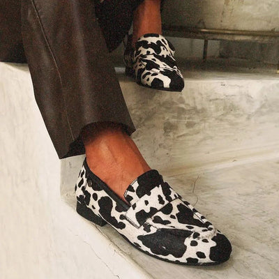 Sofia | Elegant Animal Print Loafers