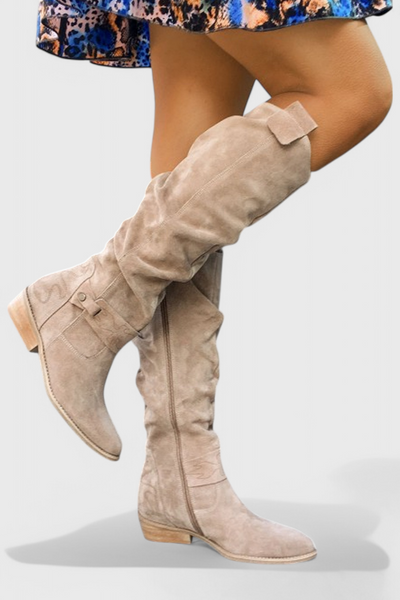 Sophia | Retro-Inspired High Boots
