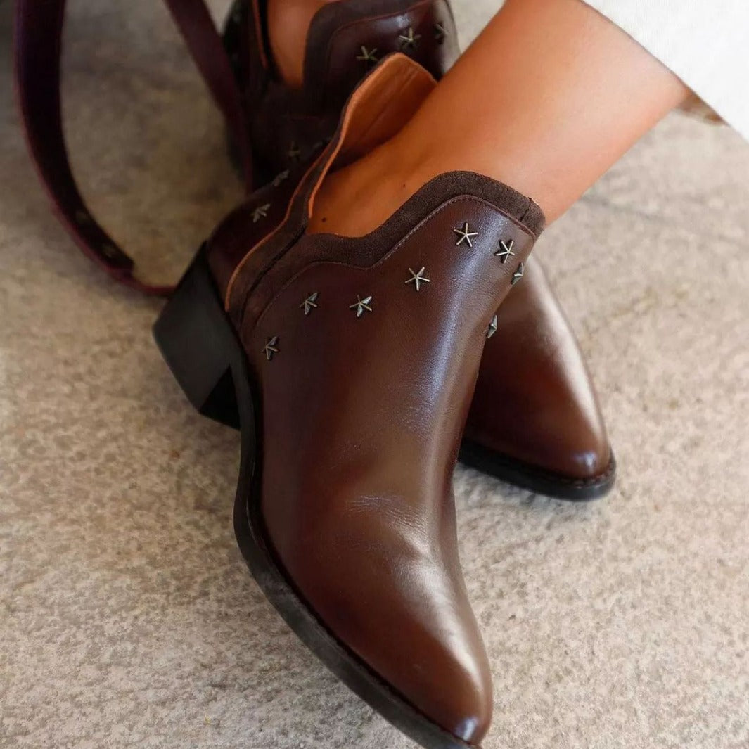 Sophia | Western Boots with Studs