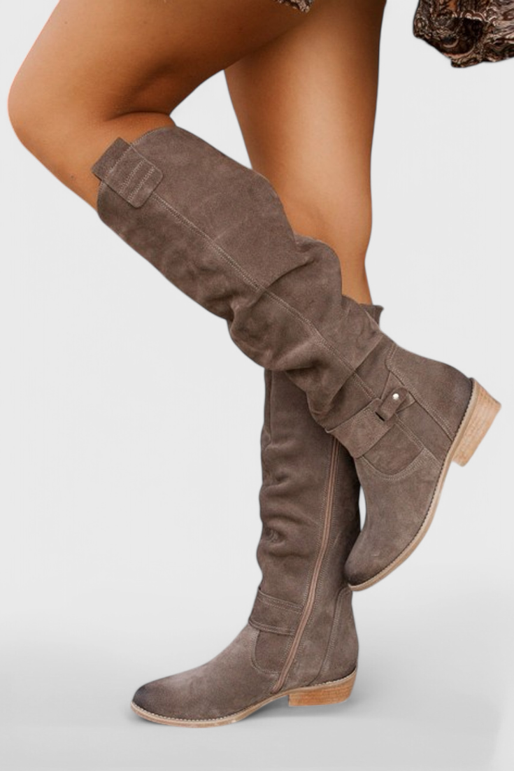 Sophia | Retro-Inspired High Boots