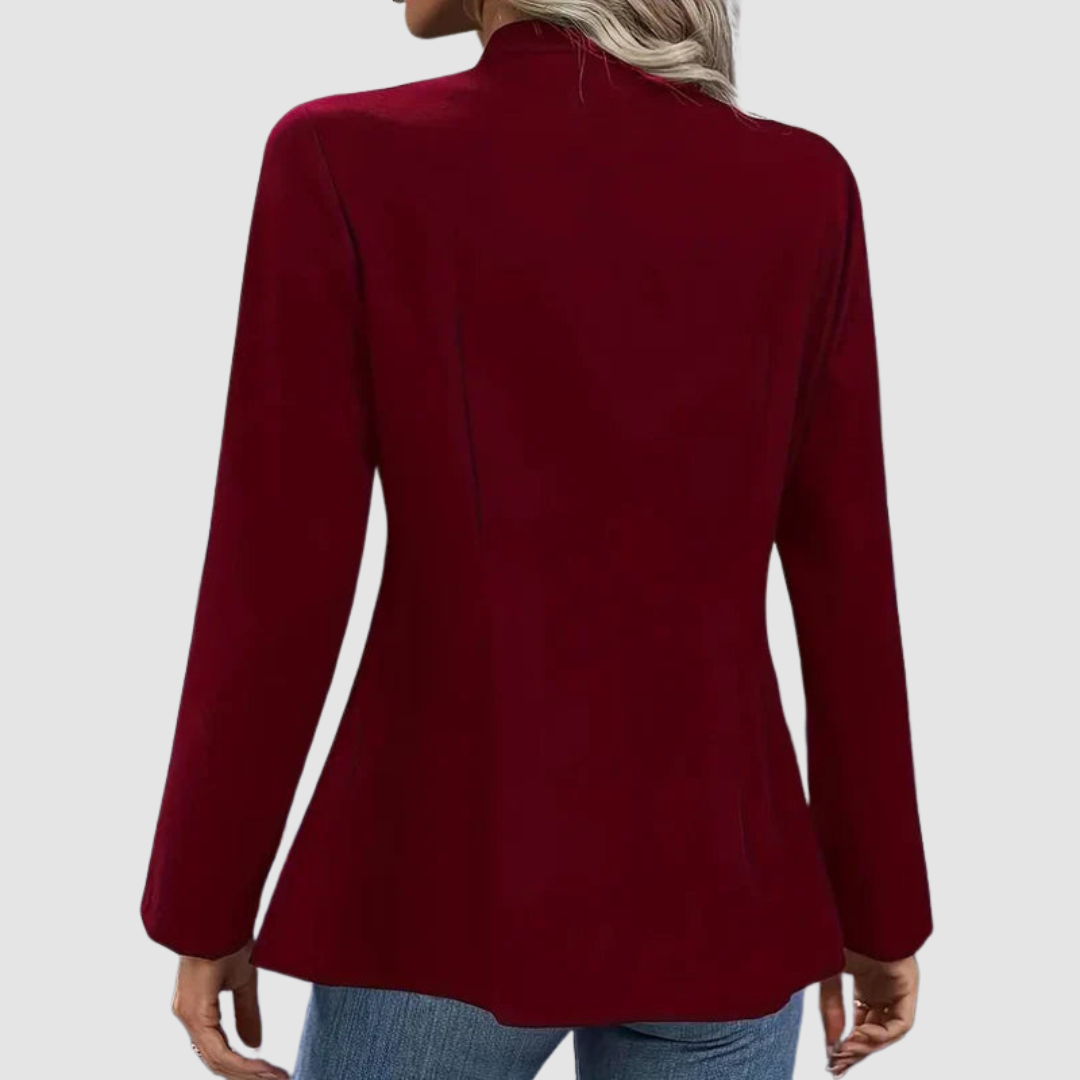 Marceline | Women's Military-Style Blazer with Double Button Rows