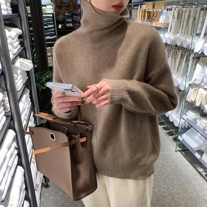 Men's Sweater with Turtleneck