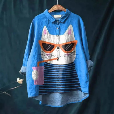 Estelle | Cat & Fish Tee