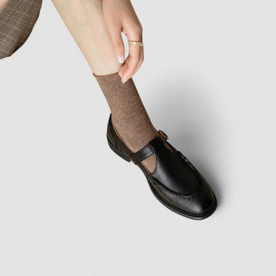 Avery | Orthopaedic Square-Toe Mary Jane Shoes