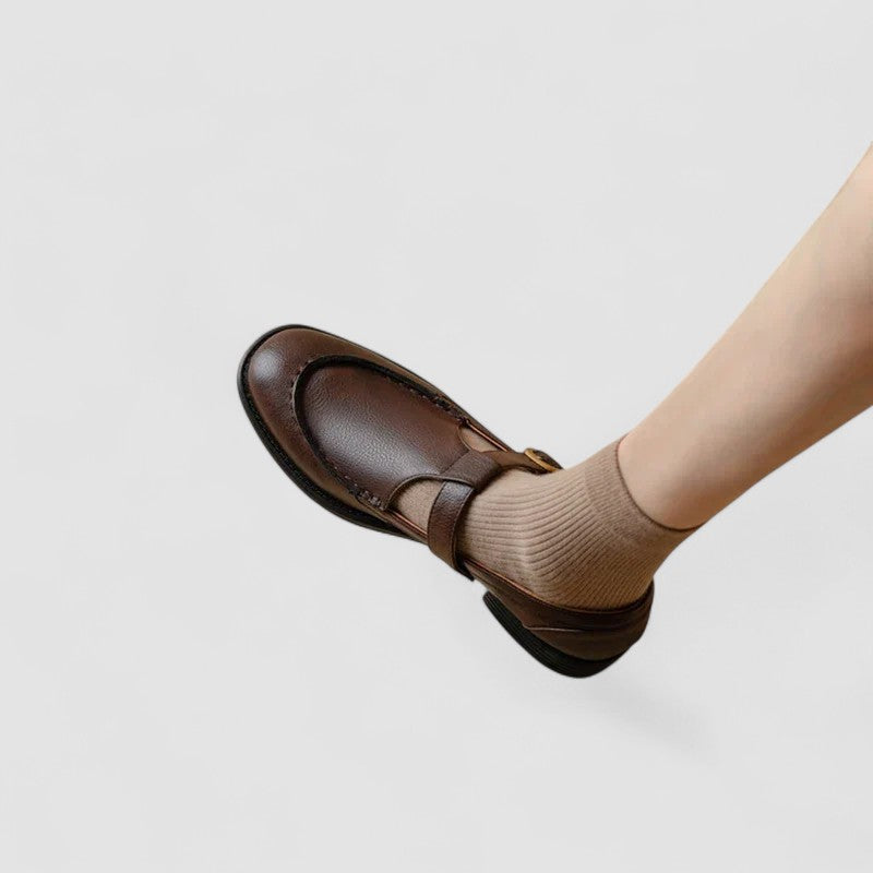 Avery | Orthopaedic Square-Toe Mary Jane Shoes
