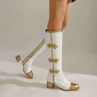 Sophia | Golden Crest Boots