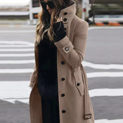 Nancyaram | Women's Long Winter Trench Coat
