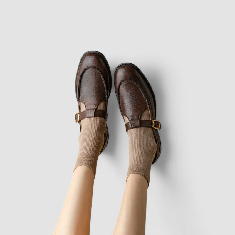 Avery | Orthopaedic Square-Toe Mary Jane Shoes