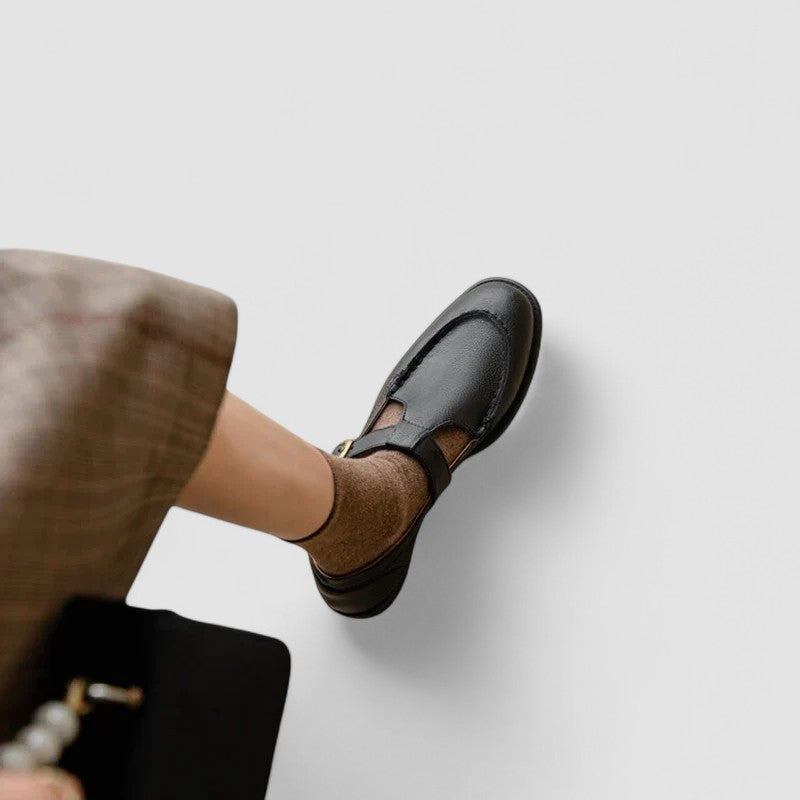 Avery | Orthopaedic Square-Toe Mary Jane Shoes