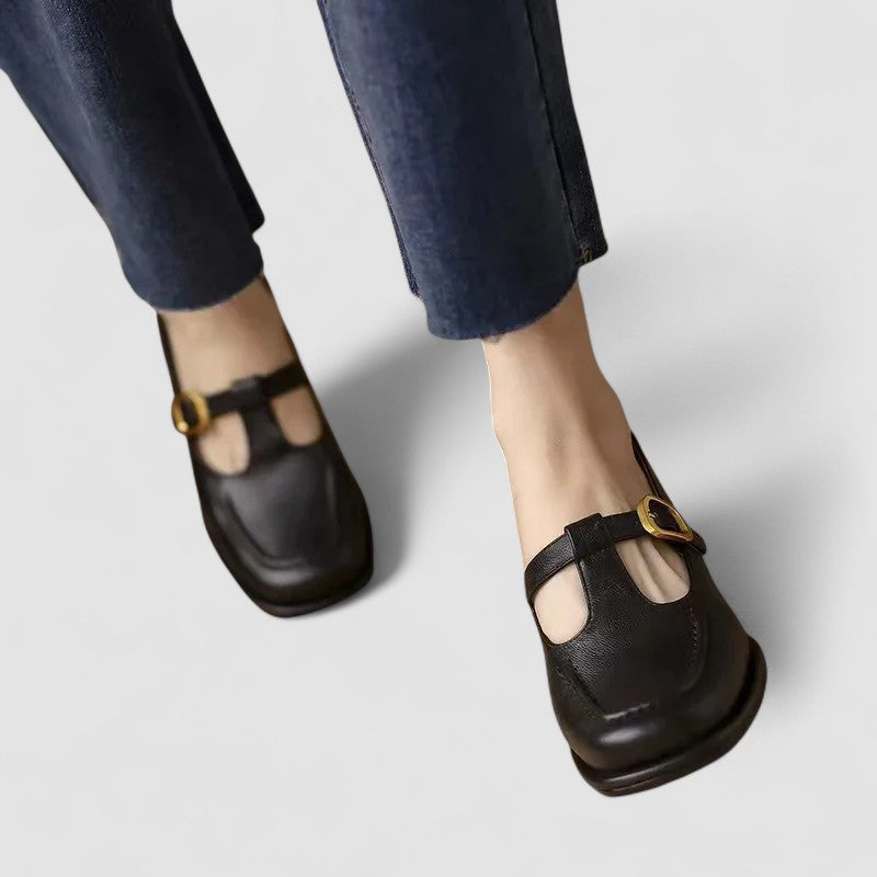 Elizabeth | Orthopaedic T-Strap Mary Jane Shoes