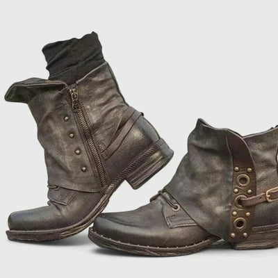 Sophia | Rivet Boots