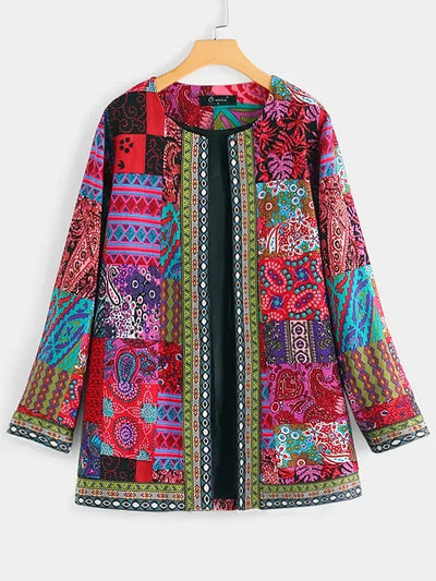 Mailyn | Patchwork Bohemian Jacket