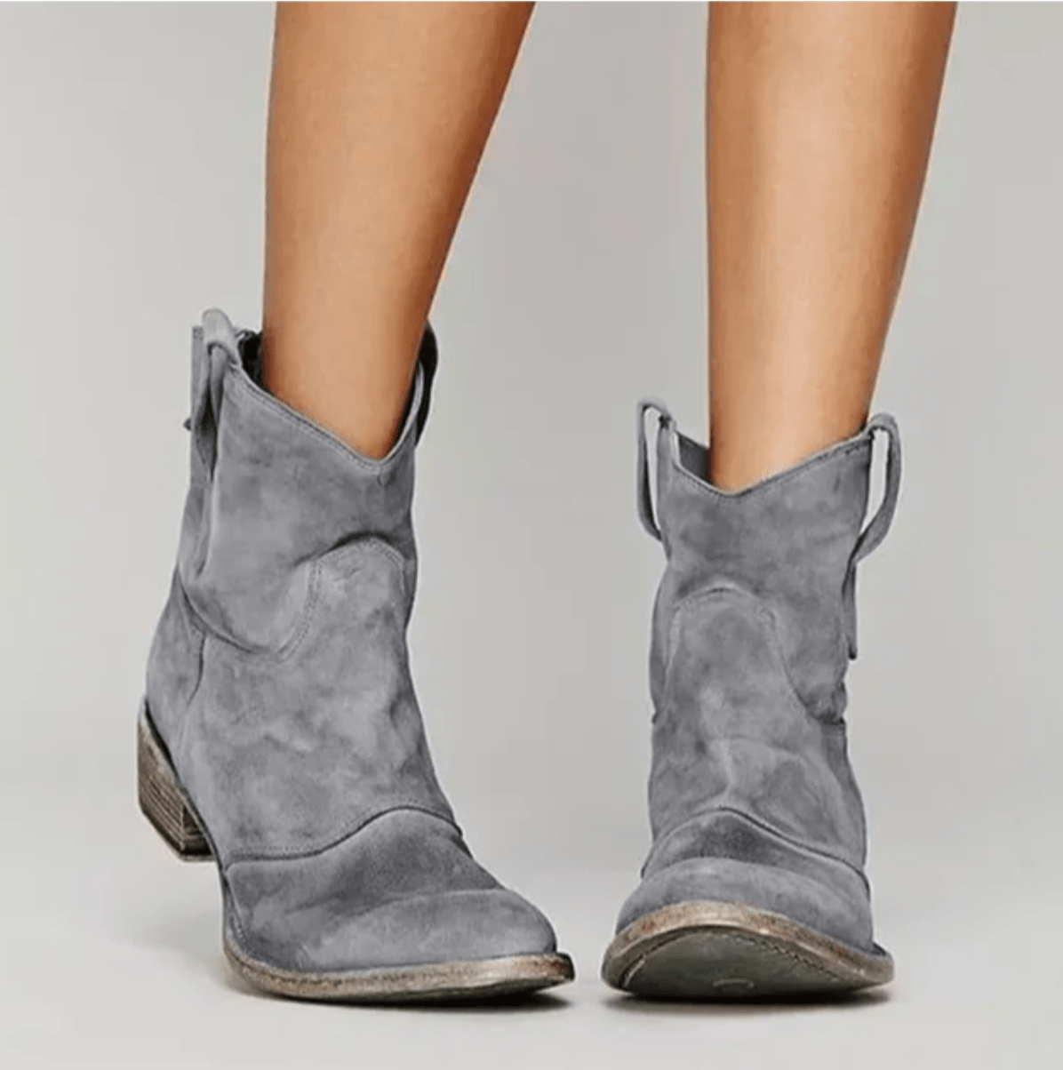 Lila | Suede Western Boots