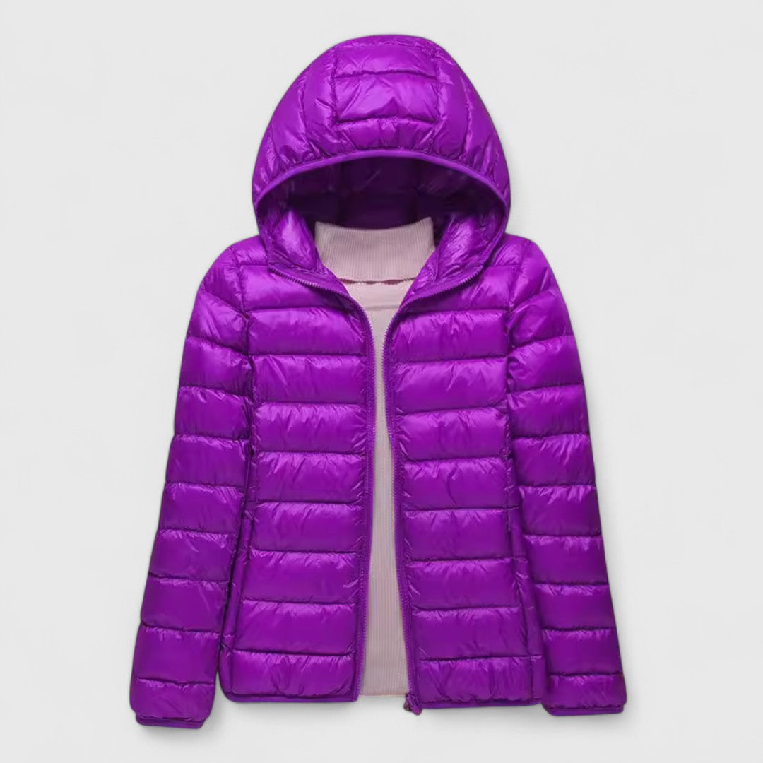 Leonie | Women's Quilted Puffer Jacket with Zip Front
