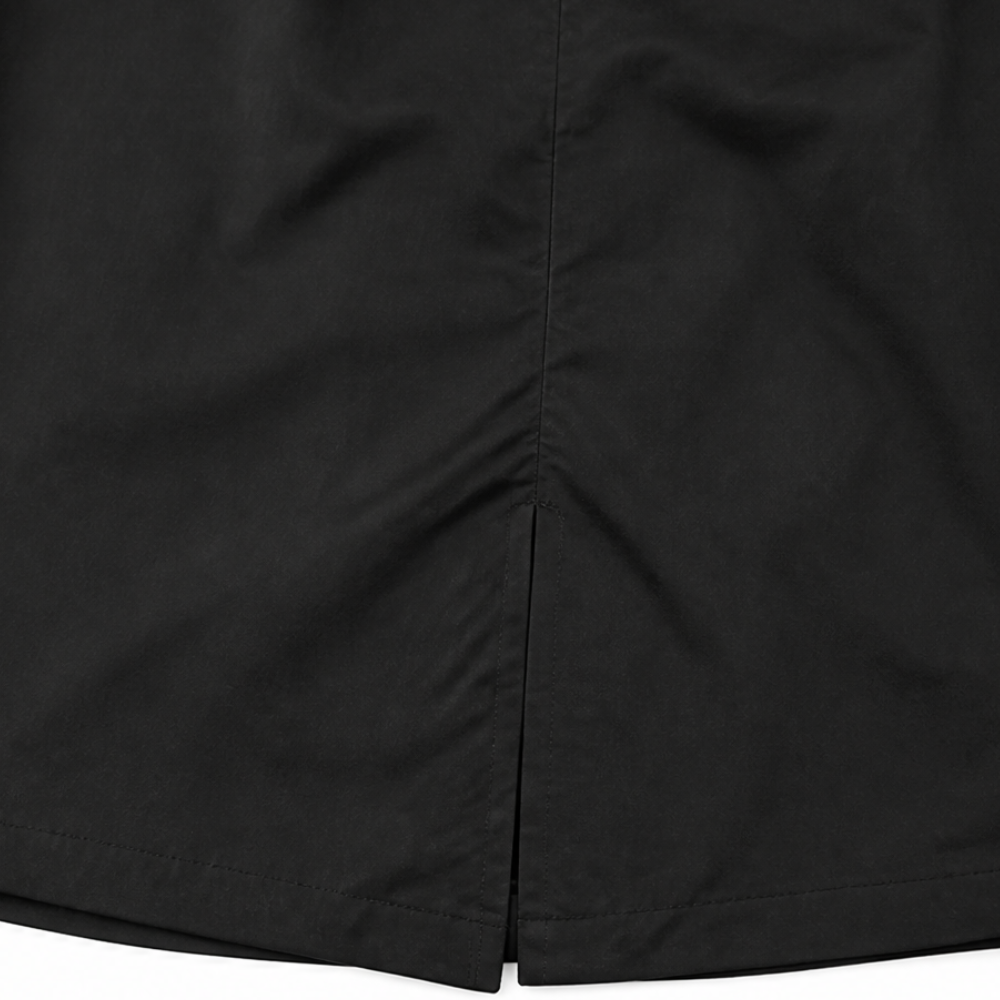 Fanny | Women's Longline Hooded Coat with Concealed Button Front