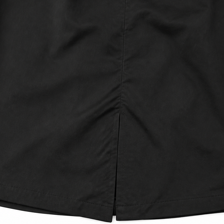 Fanny | Women's Longline Hooded Coat with Concealed Button Front