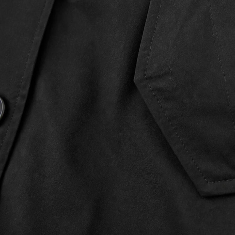 Fanny | Women's Longline Hooded Coat with Concealed Button Front
