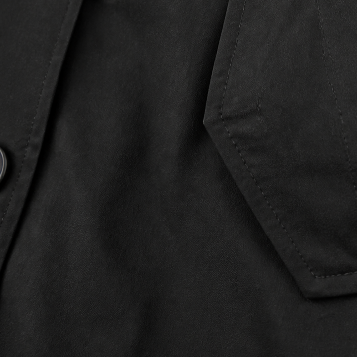 Fanny | Women's Longline Hooded Coat with Concealed Button Front