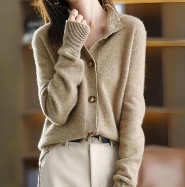 Celeste | Women's Button Cardigan with Oversized Buttons