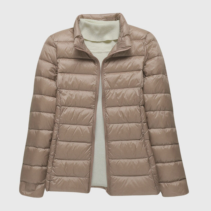 Leonie | Women's Quilted Puffer Jacket with Zip Front