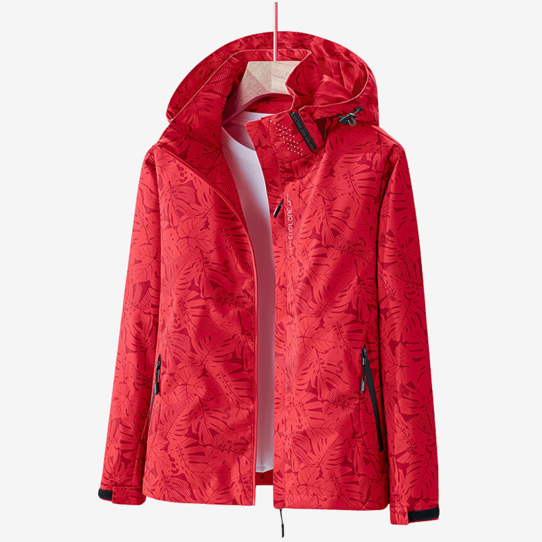 Melisande | Women's Printed Hooded Shell Jacket