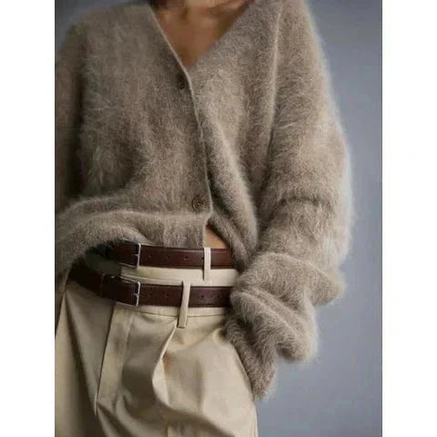Katia | Women's Brushed V-Neck Cardigan