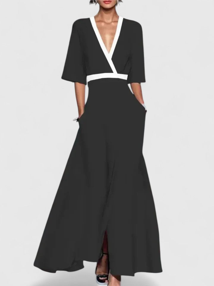 Aimee | Women's Elegant Flattering Flowing Maxi Dress