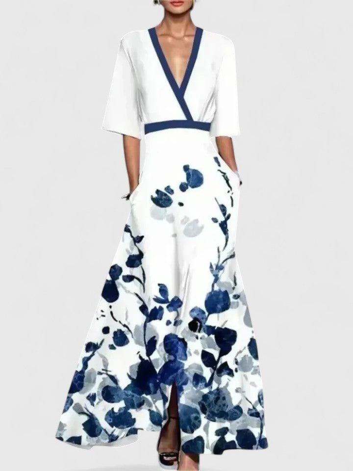 Aimee | Women's Elegant Flattering Flowing Maxi Dress