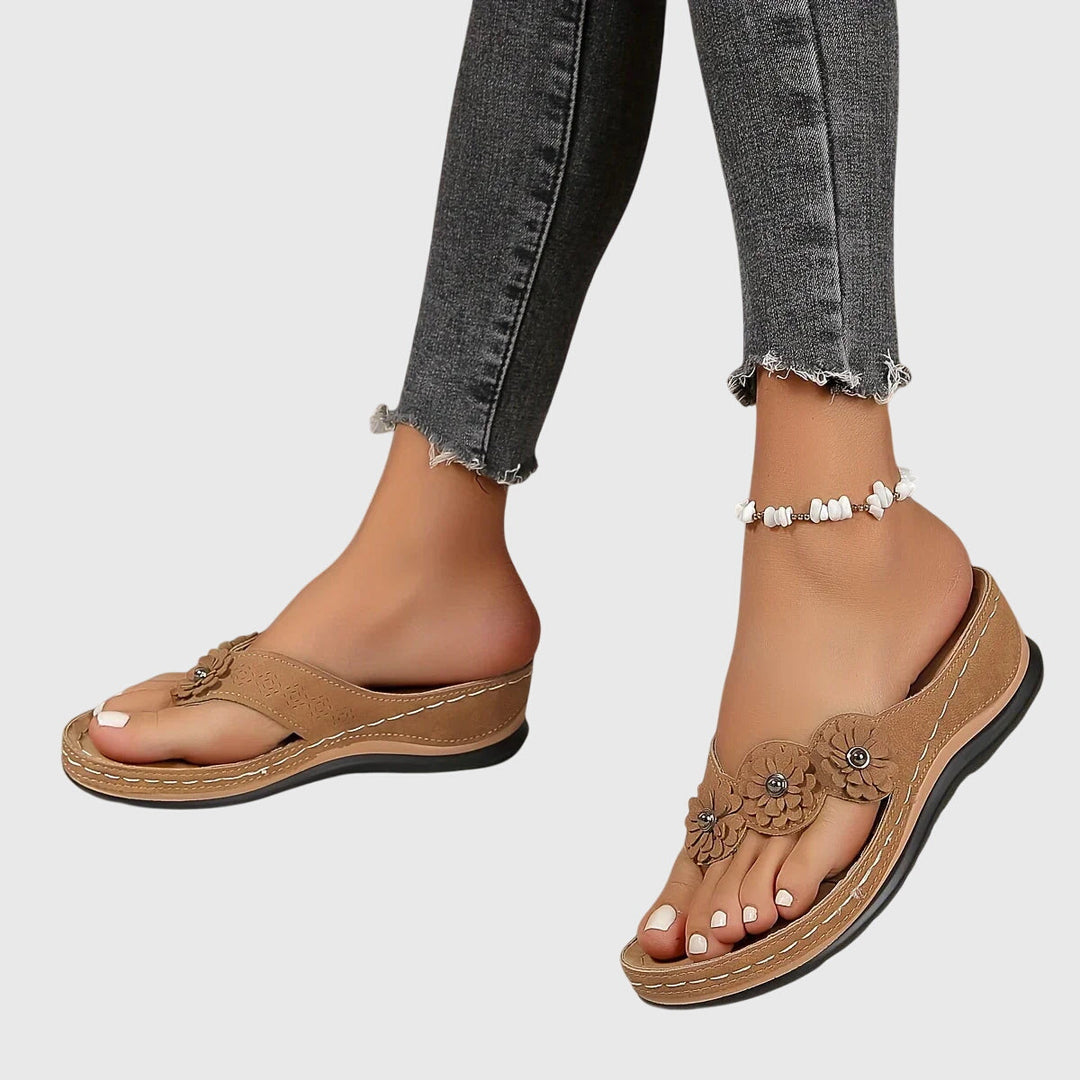 Alexis | Women's Lightweight Arch-Support Summer Flip Flops