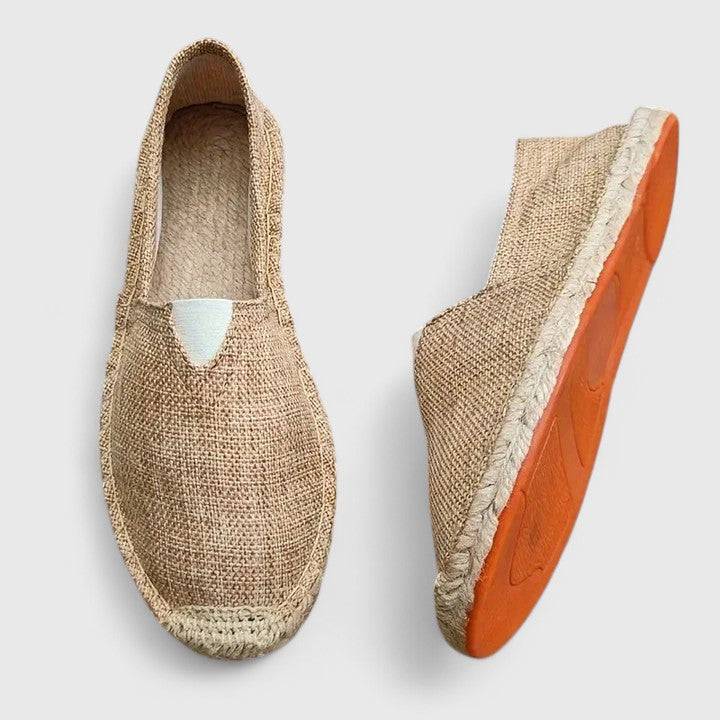Alynthe | Women's Soft Breathable Woven-Sole Espadrilles