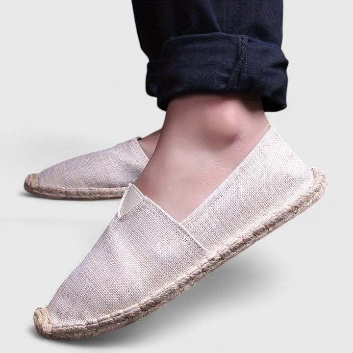 Alynthe | Women's Soft Breathable Woven-Sole Espadrilles